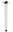 BRAZO DUCHA TECHO 35CM AQUASSENT CROMO