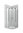 MAMP DUCHA URA MR 800 TRANSP PL-BR MAXICLEAN ***