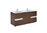 UNIK VICTORIA-N. BASE+LAVABO 1200 ANTRACITA ***