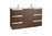 UNIK VICTORIA-N FAMILY. BASE+LAVABO 1200 ROBLE ***