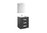PACK DEBBA STD 3 CAJONES 600 ROBLE