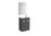 PACK ESPEJO DEBBA COMPACT 2 PUERTAS 500 BLANCO