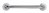 BARRA FIJA 60CM. NOFER 15054.60.B INOX BRILLO