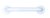 BARRA FIJA 45CM. NOFER 15054.45.F ACERO BLANCO