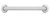 BARRA FIJA 60CM. NOFER 15054.60.S INOX SATINADO