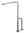 BARRA FIJA 3 PTOS. PARED-SUELO DCHA. NOFER 15204.W INOX BLANCO