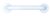 BARRA FIJA 45CM. NOFER 15054.45.W INOX BLANCO