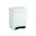 PAPELERA CUADRADA 23L. NOFER 14025 ABS BLANCA