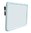 ESPEJO RECLINABLE NOFER 38X53 ABS BLANCO C/SOPORTE INOX