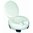 ASIENTO INODORO ELEVADO NOFER 15033 C/TAPA ABS BLANCO