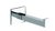 PORTARROLLOS S/TAPA FRONTAL LUK ADHESIVO CROMO