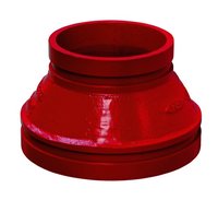 REDUCCION CONCENTRICA RANURADO ROJO 3X2""