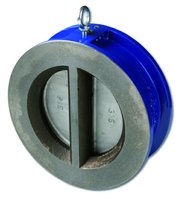 VALVULA RETENCION DOBLE PLATO INOX DN 80