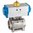 VÁLVULA ESFERA 3 PIEZAS ACTUADOR GEN-AIR SIMPLE EFECTO 2" REF. 5025 09 78