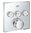 TERMOST. EMPOTRADO C/3 LLAVES GROHTHERM SMARTCONTROL SQUARE CROMO