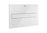 PLACA ACCIONAMIENTO PL7 DUAL BLANCO CRISTAL ROCA
