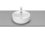 LAVABO THE GAP ROUND S/ENCIMERA 400X130 C/ORIFICIO GRIFERIA  BLANCO