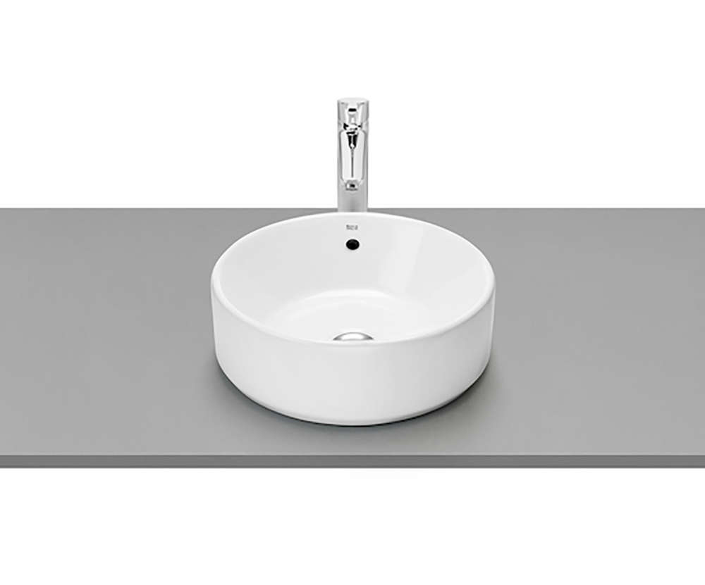 LAVABO THE GAP ROUND S/ENCIMERA 390X130 BLANCO