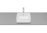 LAVABO THE GAP RECTANG. S/ENCIMERA 390X370X130  BLANCO