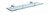 REPISA CRISTAL NOFER BARCELONA 16910.B INOX BRILLO