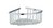 CESTA BAÑO REJILLA ANGULAR WAXTER T79040003 CROMADA