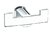 PERCHA DOBLE POP CROMO