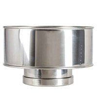 CAPERUZA ANTIRREVOCO DOBLE PARED INOX CONVESA DE 80 (KC)